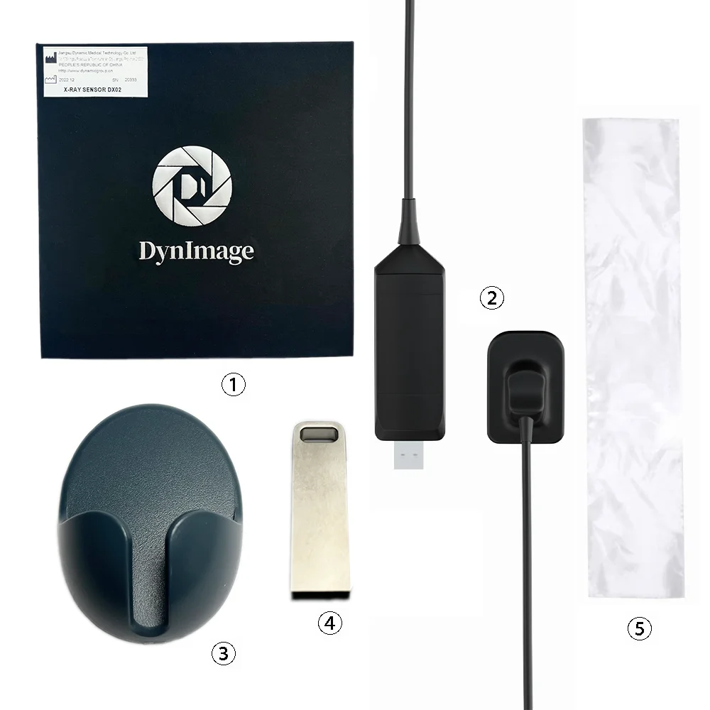 Sensor de raio x dental dynimage sistema intraoral digital de transmissão rápida intra-oral com software 3m cabo imagem clara dynimage
