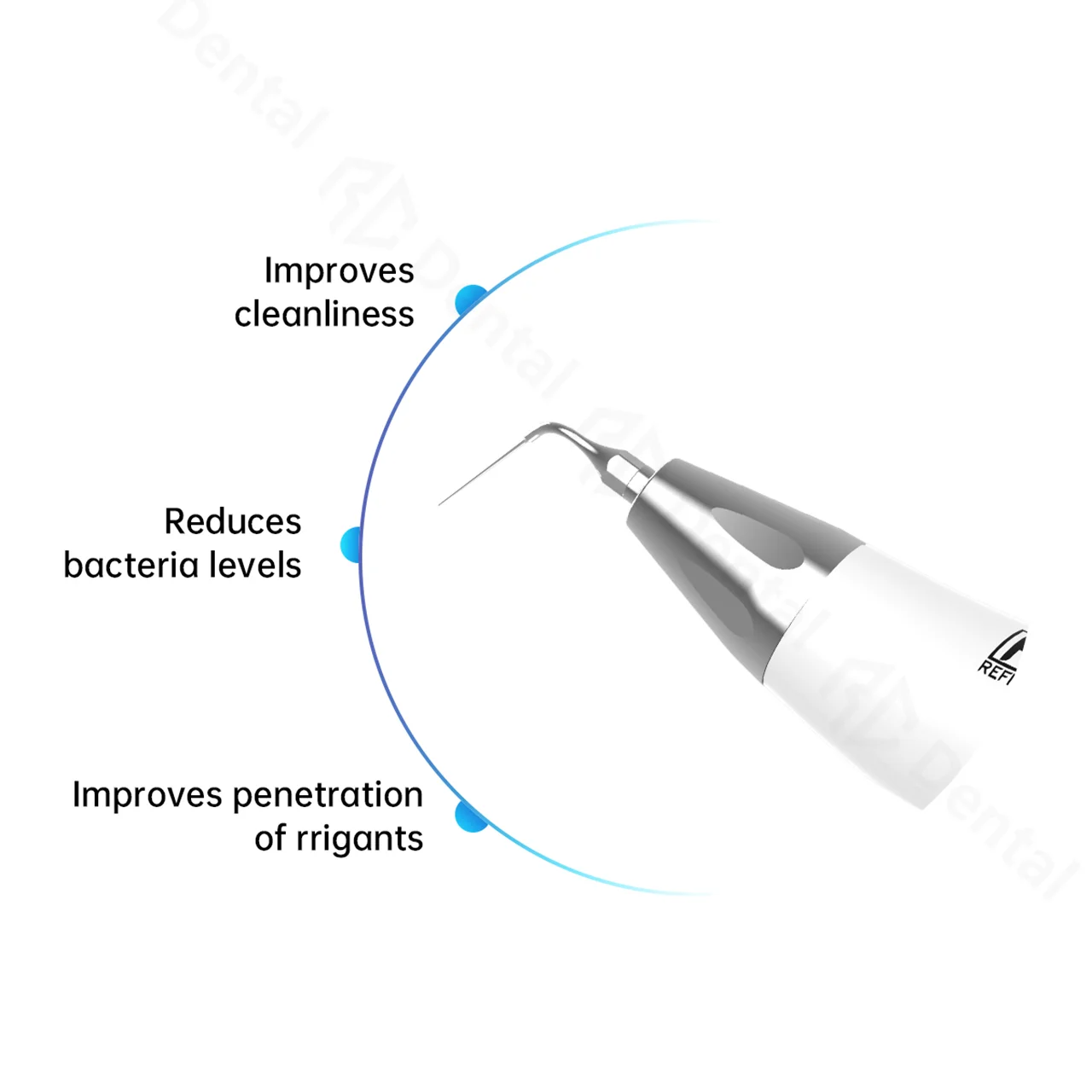 Ativador ultrassônico sem fio, instrumento dental, irrigador sônico endo, ativador sônico para pontas de canal radicular, ferramentas odontológicas, IVA-3