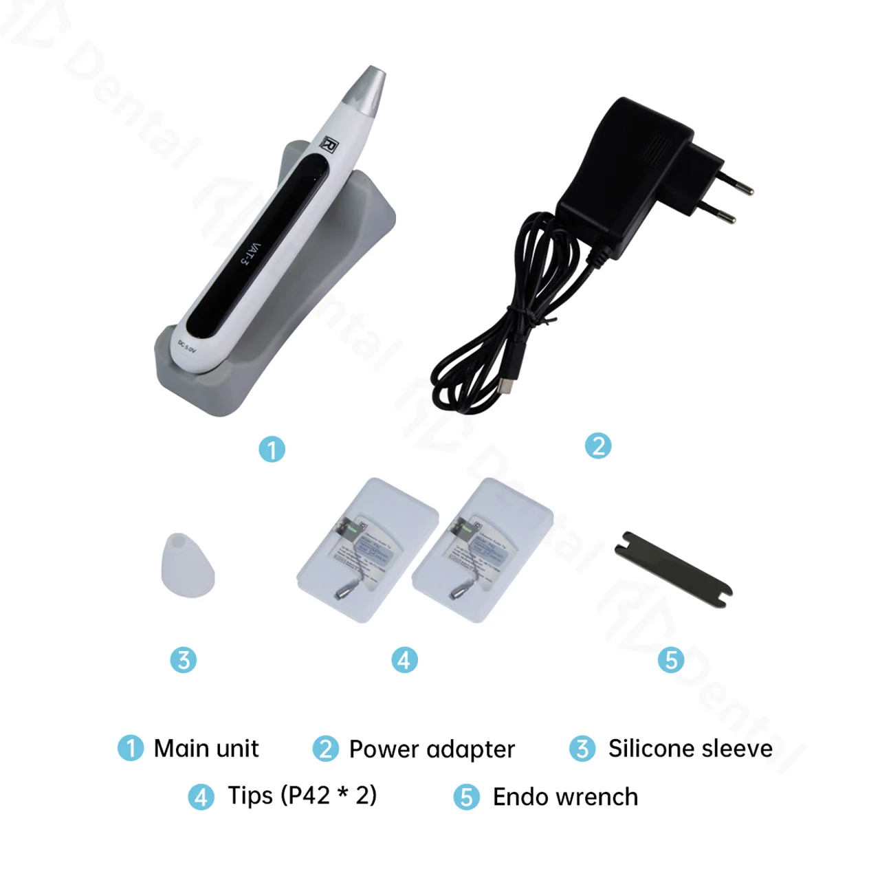 Ativador ultrassônico sem fio, instrumento dental, irrigador sônico endo, ativador sônico para pontas de canal radicular, ferramentas odontológicas, IVA-3