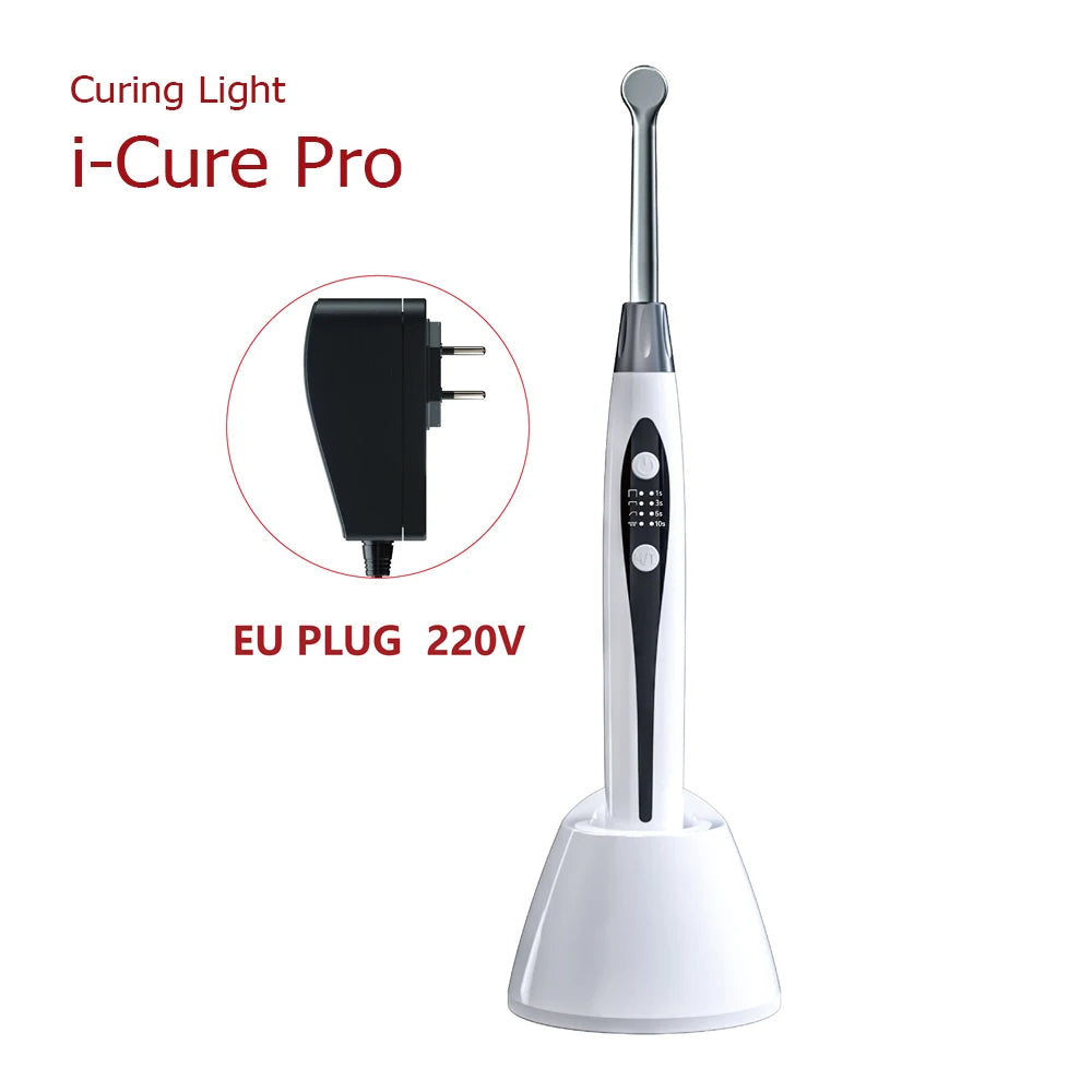 Máquina de luz de cura dentária i-cure, 1 segundo, sem fio, lâmpada led, ajustável, luz azul, ferramentas de solidificação, i-cure plus