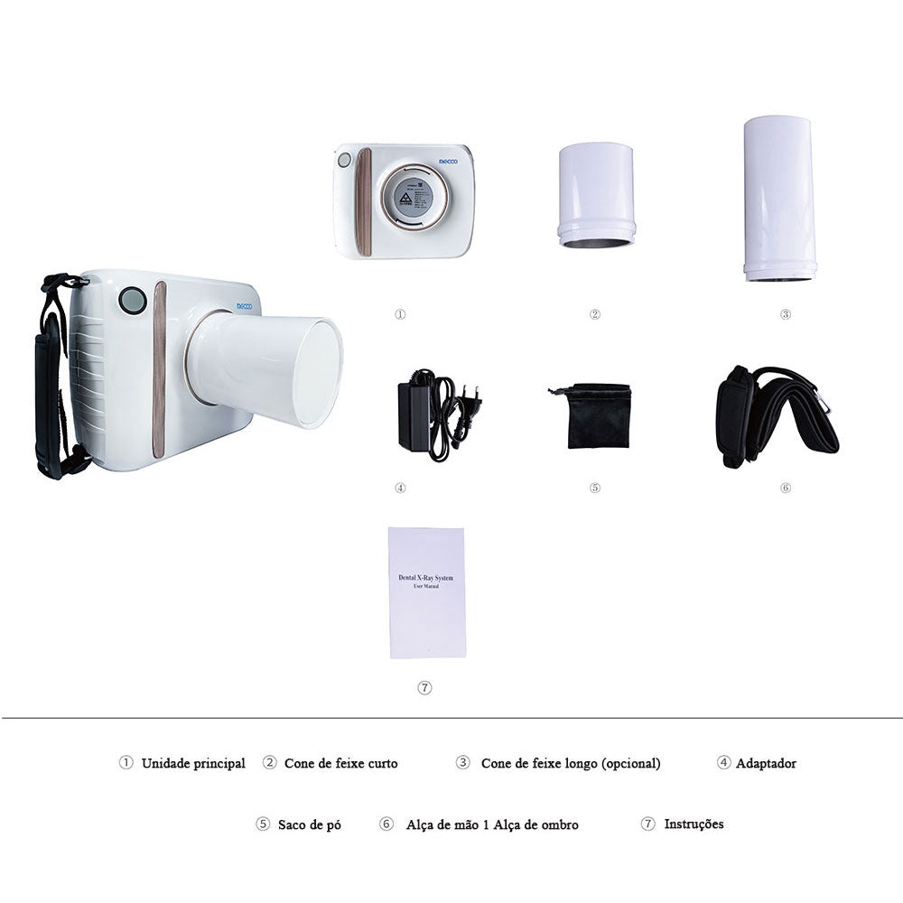 Sensor dental dynimage x ray sensor digital sistema intraoral intra-oral com software 3m cabo imagem clara mc ray