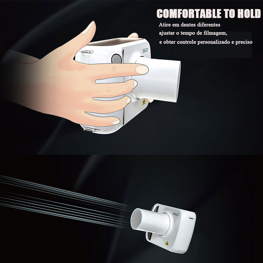 Sensor dental dynimage x ray sensor digital sistema intraoral intra-oral com software 3m cabo imagem clara mc ray