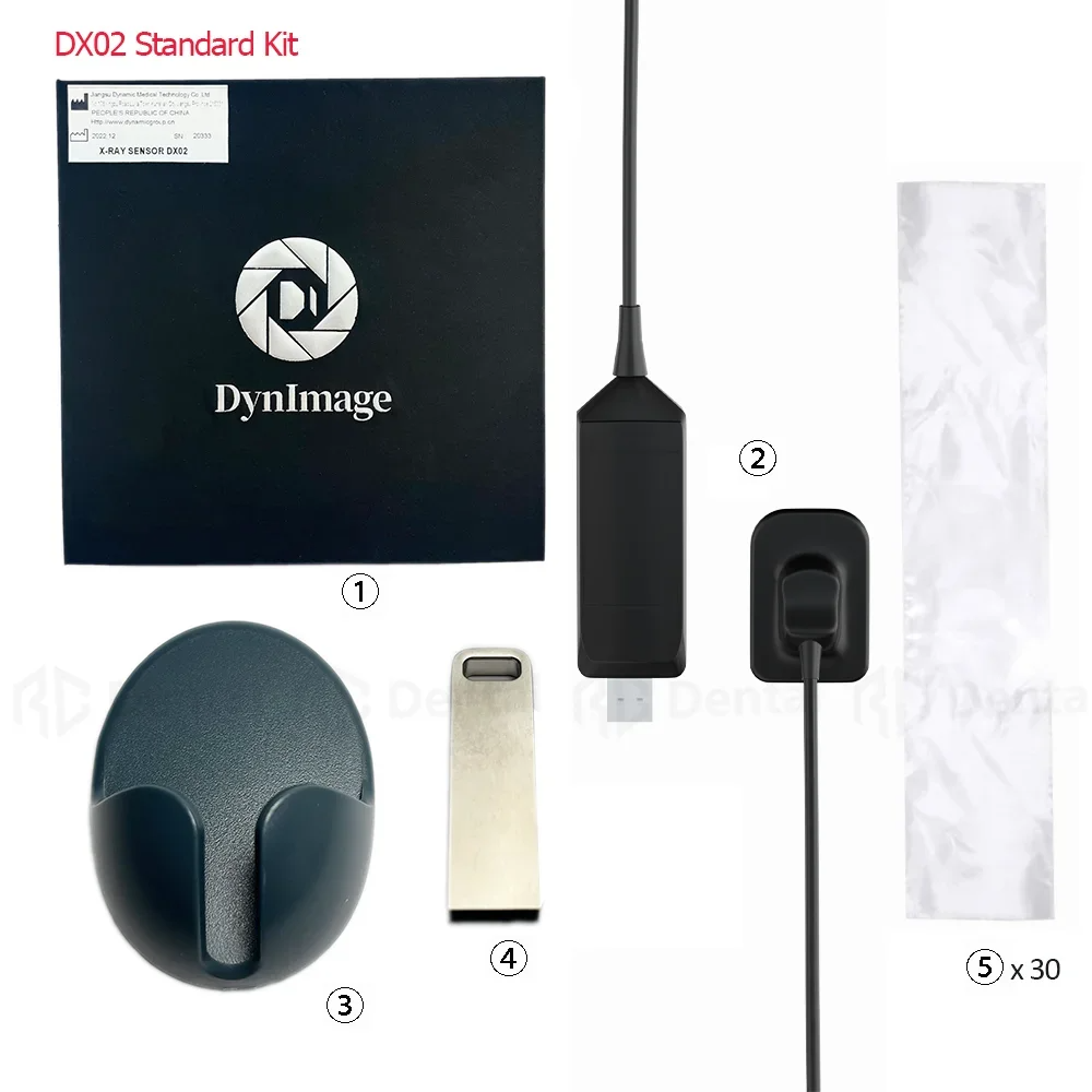 Sensor de raio x dental dynimage sistema intraoral digital de transmissão rápida intra-oral com software 3m cabo imagem clara dynimage