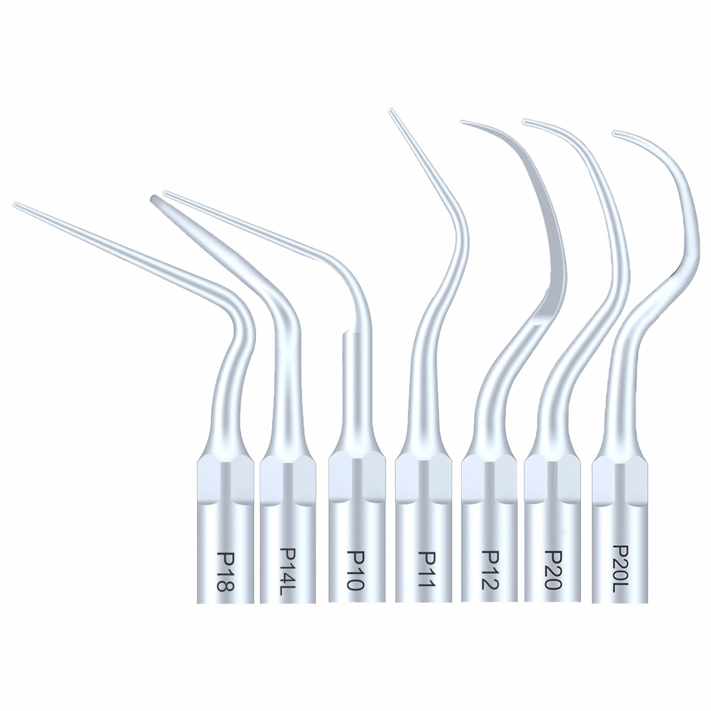 Ultrasonic Scaler Scaling Tips P10 P11 P12 P14L P18 P20 P20L P20R P21 22 L R for EMS for Woodpecker Scaler Handpiece