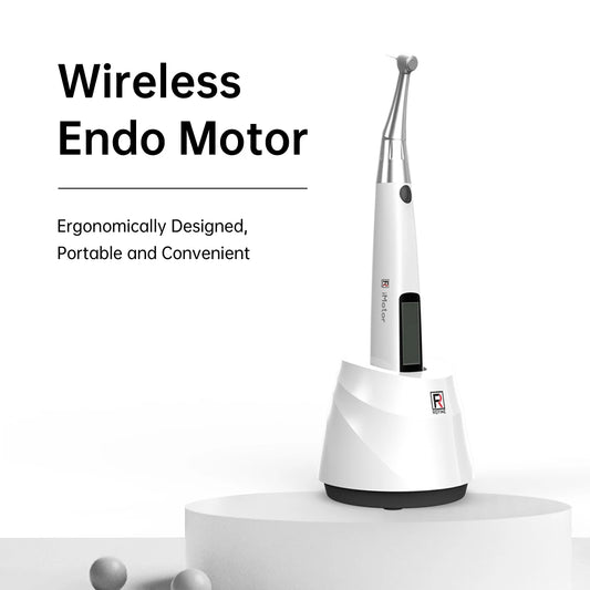 Dental Wireless Endo Motor 16:1 Reduction Contra Angle Endodontic Treatment Root Canal Therapy Instrument EU US iMotor