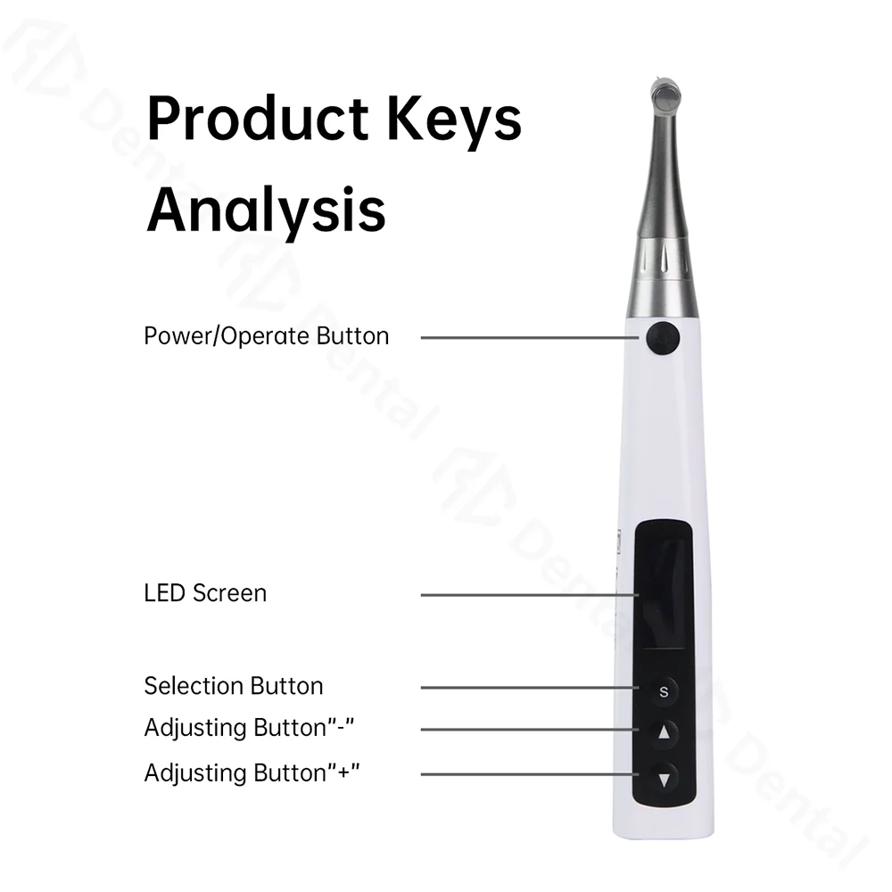 Dental Wireless Endo Motor 16:1 Reduction Contra Angle Endodontic Treatment Root Canal Therapy Instrument EU US iMotor