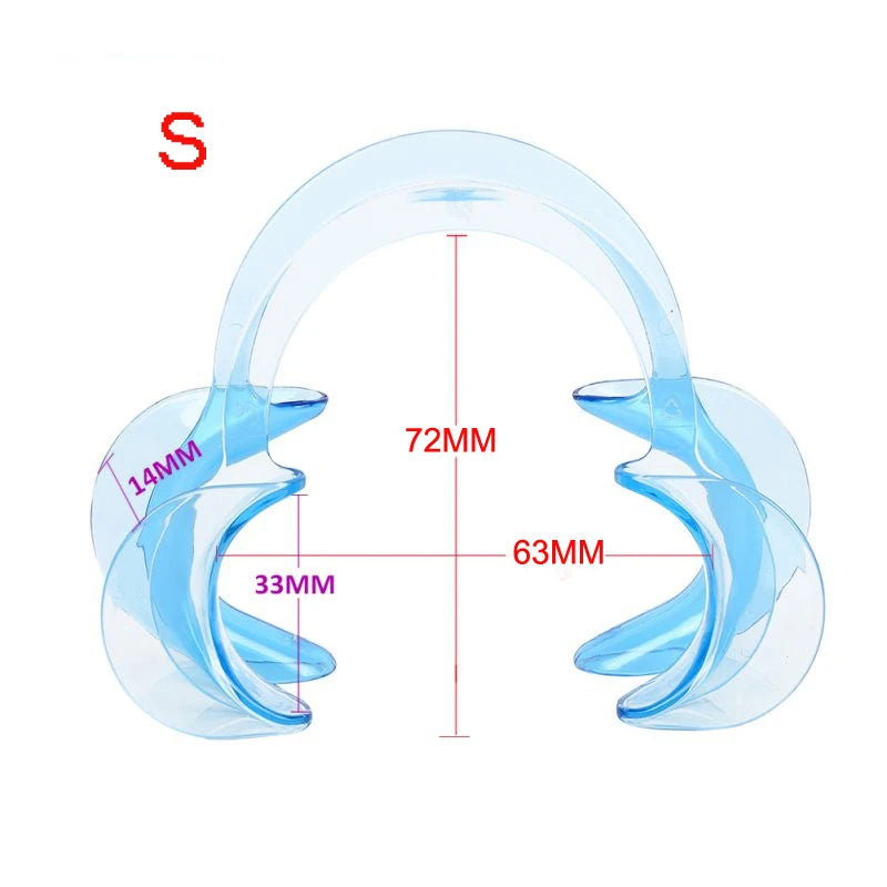 Dental Mouth Opener Orthodontic C Shape Gag Intraoral Cheek Lip Retractor