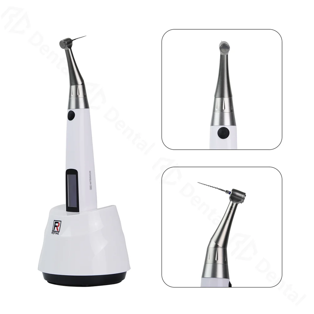 Dental Wireless Endo Motor 16:1 Reduction Contra Angle Endodontic Treatment Root Canal Therapy Instrument EU US iMotor