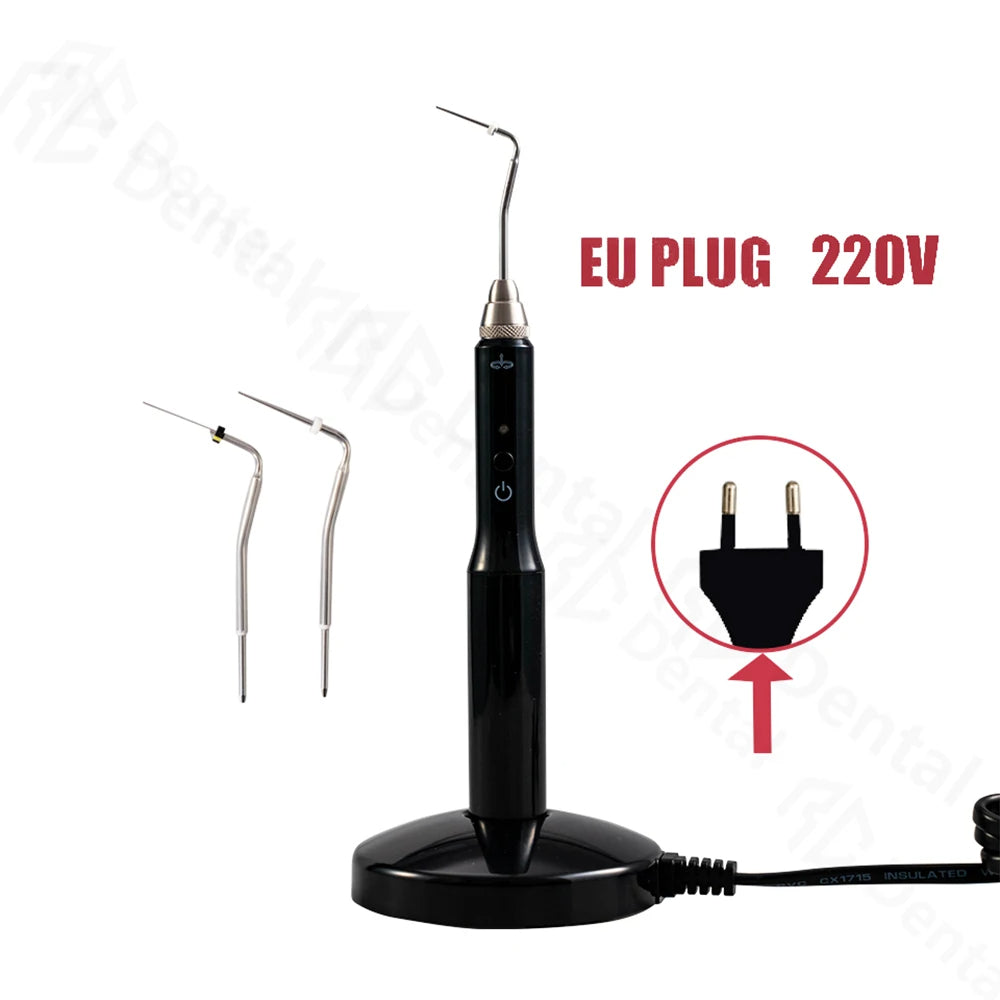 Dental Cordless Wireless Gutta Percha Obturation System Endo Heated Pen+ 2 Tips US EU Plug 220V 110V