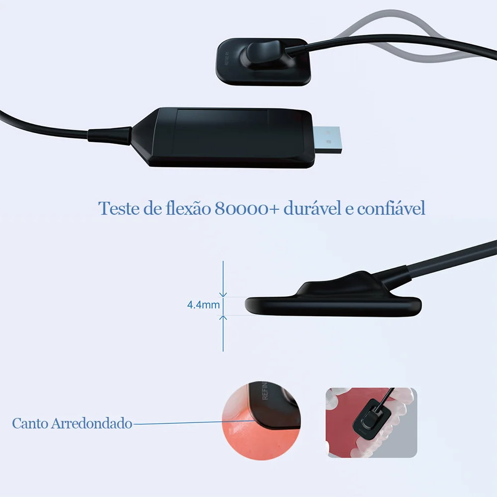 For Vet Pet Dental x-ray Sensor DynImage Fast Transmission Digital Intraoral System Intra-Oral Clear Image with 3m Cable for Pets