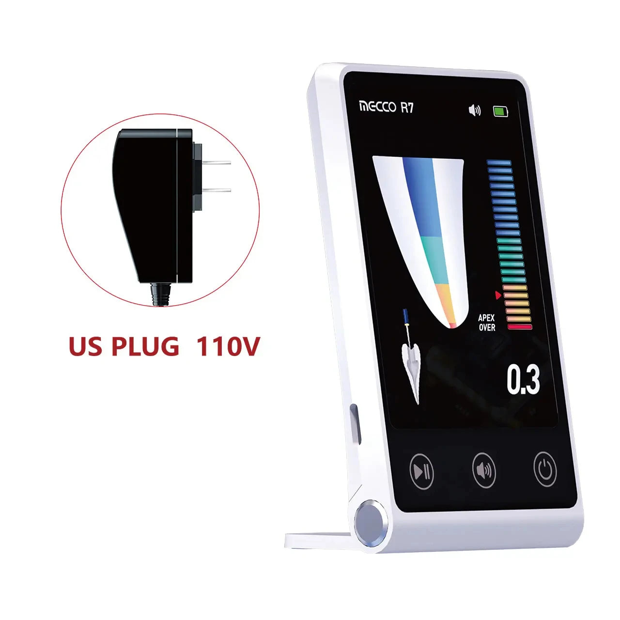 Dental Apex Locator Micropex Mini Root Canal Measurement Endodontic LCD Portable Machine Oral Endo Surgical Instruments Dentist A7