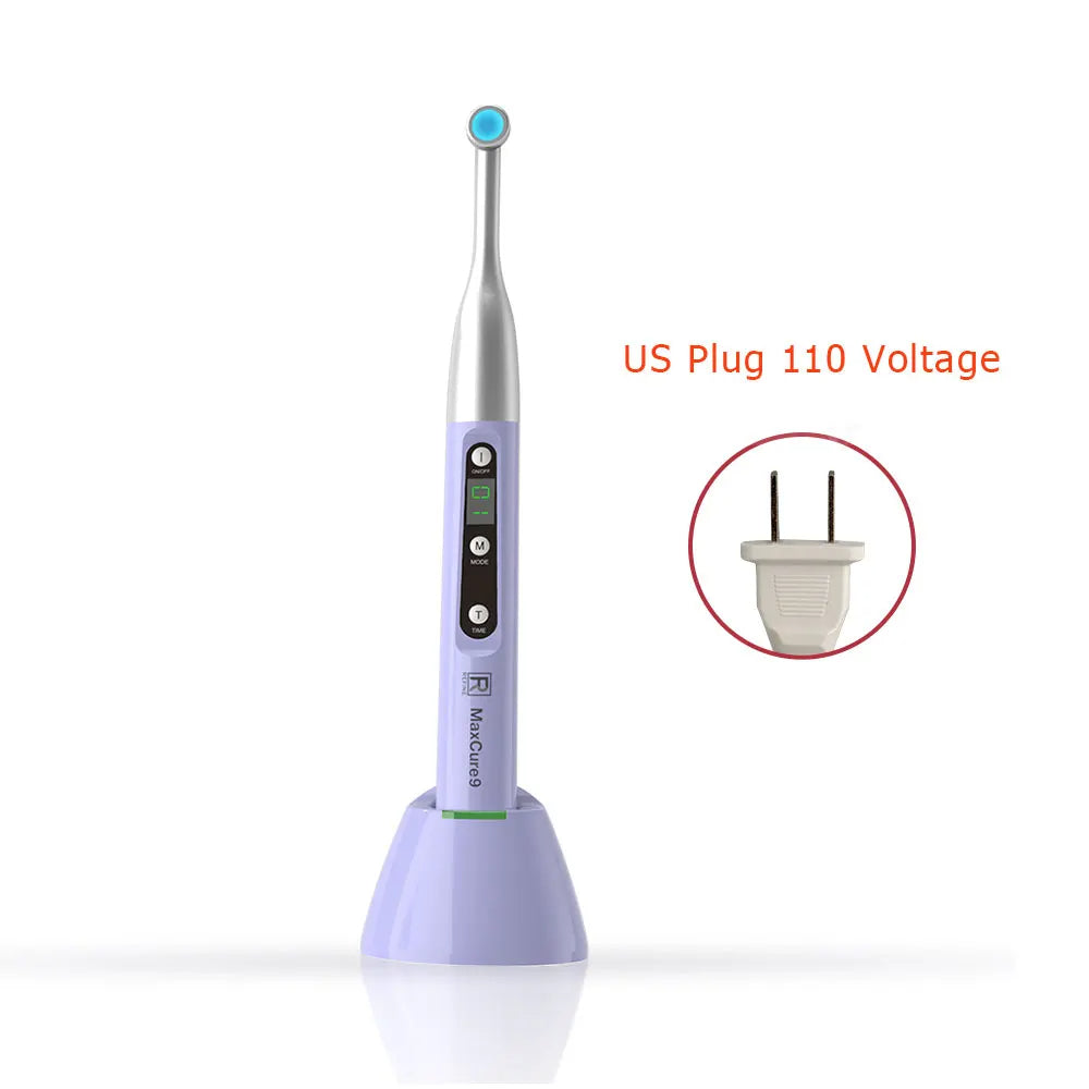 Dental Curing Light Wireless Led Lamp Cordless Adjustable Blue Light Solidify Tools Broad-Spectrum 1 sec cure AI intelligence