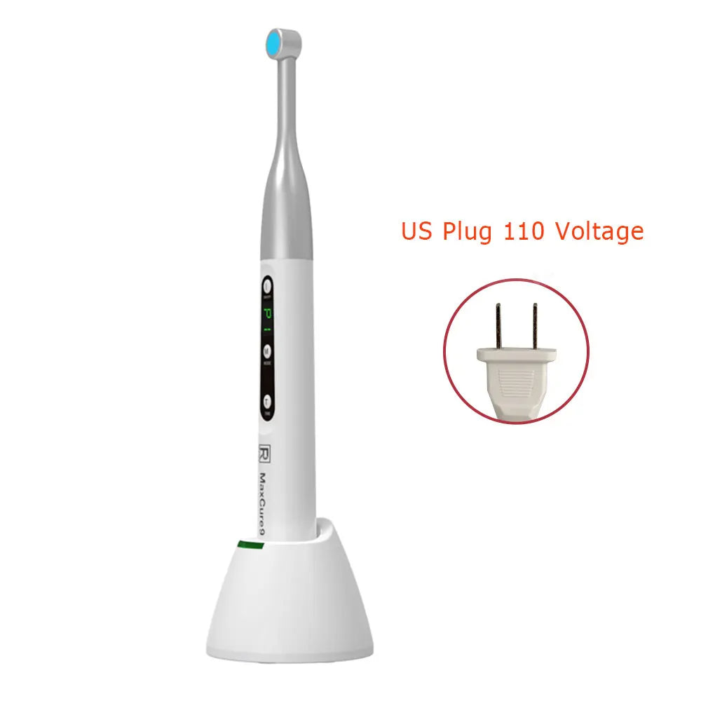 Dental Curing Light Wireless Led Lamp Cordless Adjustable Blue Light Solidify Tools Broad-Spectrum 1 sec cure AI intelligence