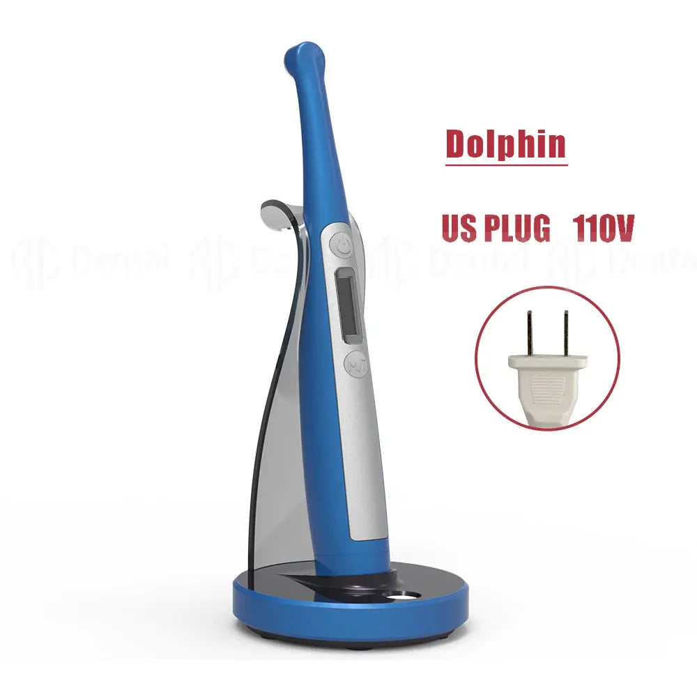 Dental Curing Light Machine Wireless Led Lamp Cordless Adjustable Blue Light Solidify Tools Broad Spectrum Swan Dolphin