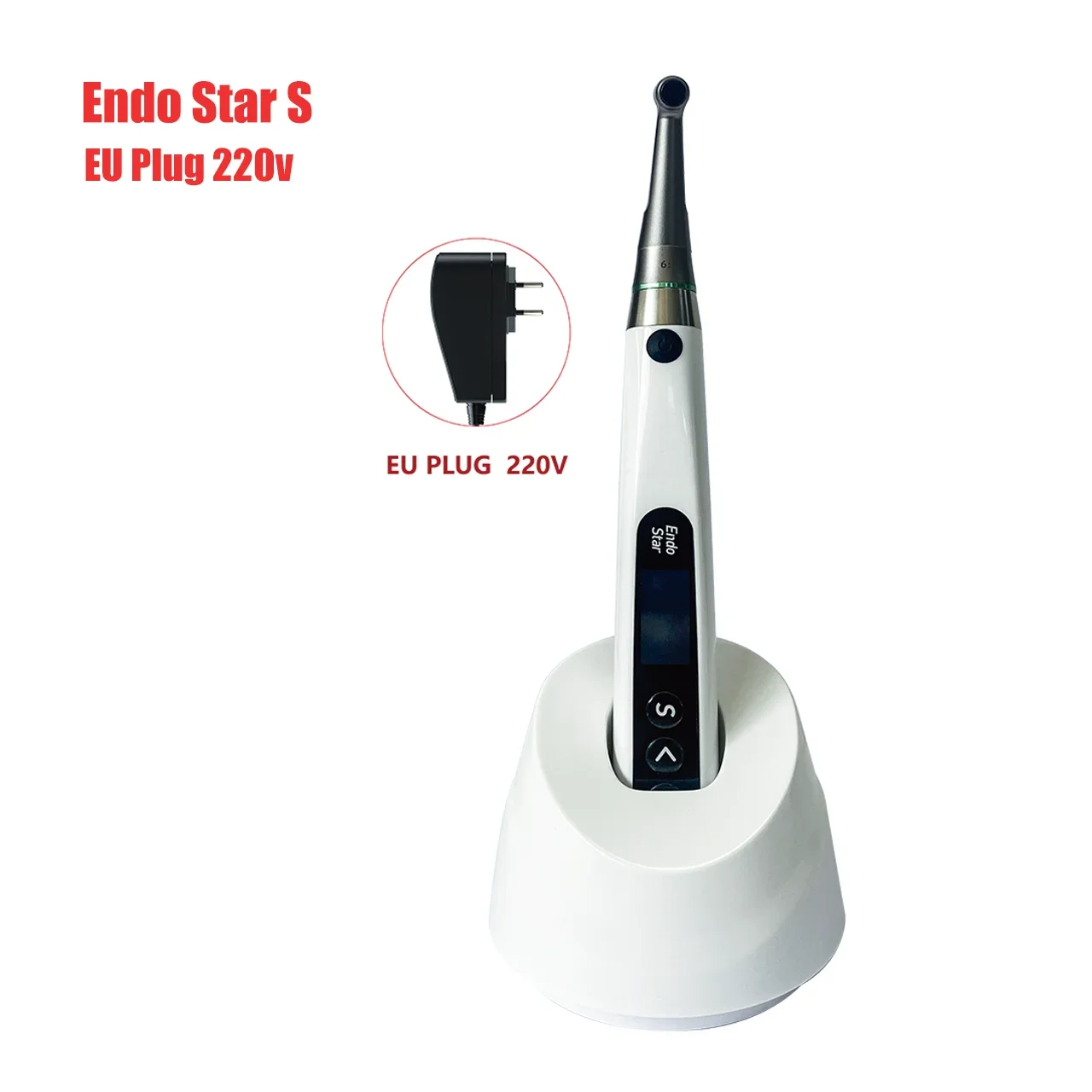 Dental Wireless Endo Motor 6:1 Brushless Contra Angle Reduction Apex Locator Endodontic Treatment Root Canal Therapy Instrument