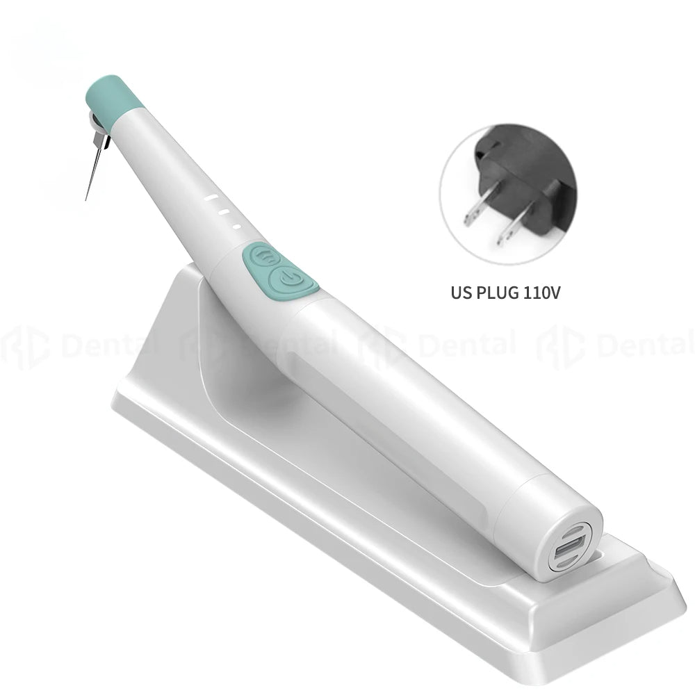 Dental Sonic Irrigator Endo File Sonic Activator for Root Canal Dental Instrument Endo Cleaning with 120pcs Tips A3