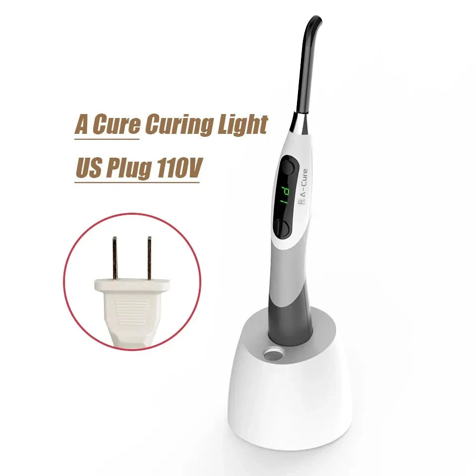 Dental Curing Light Machine Wireless Led Lamp Cordless Adjustable Blue Light Solidify Tools A cure Plus for Dentistry