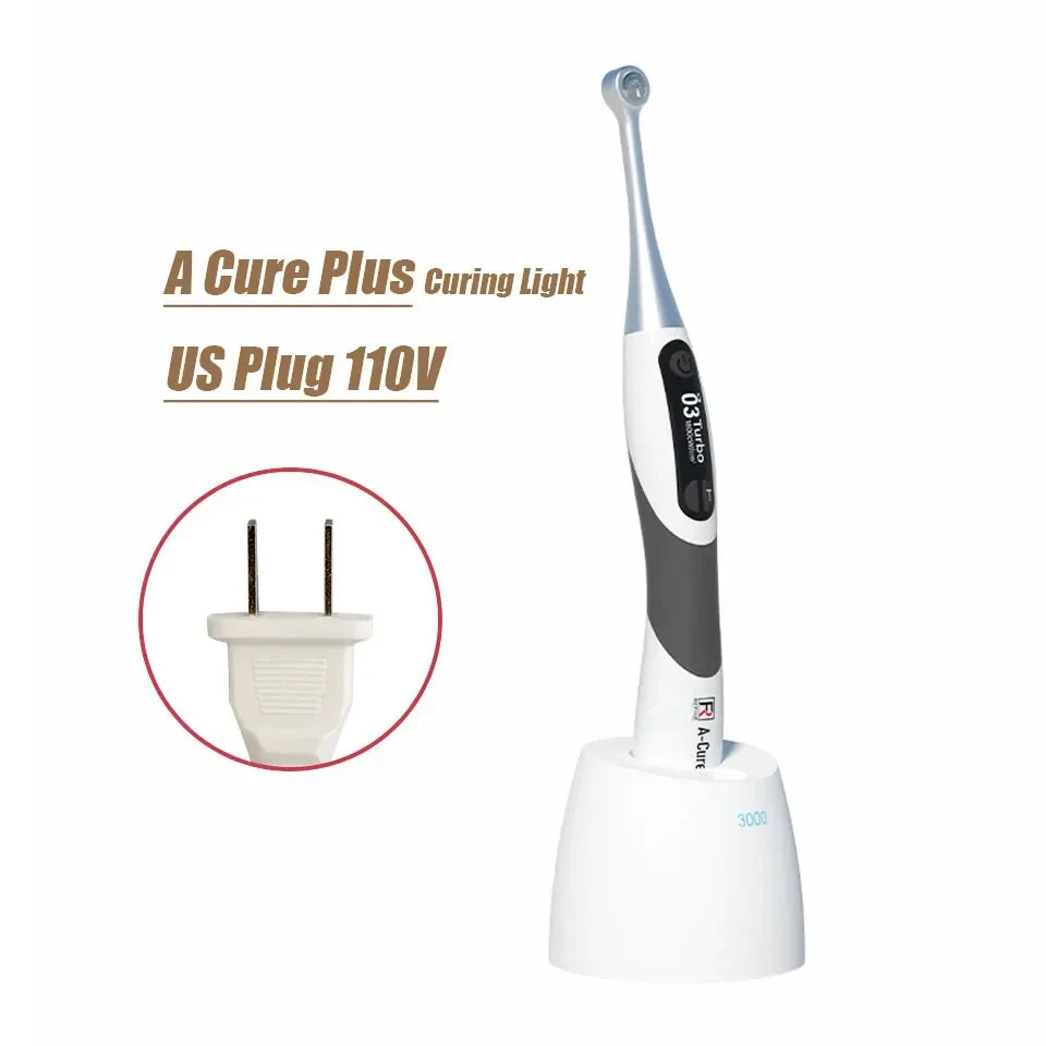 Dental Curing Light Machine Wireless Led Lamp Cordless Adjustable Blue Light Solidify Tools A cure Plus for Dentistry